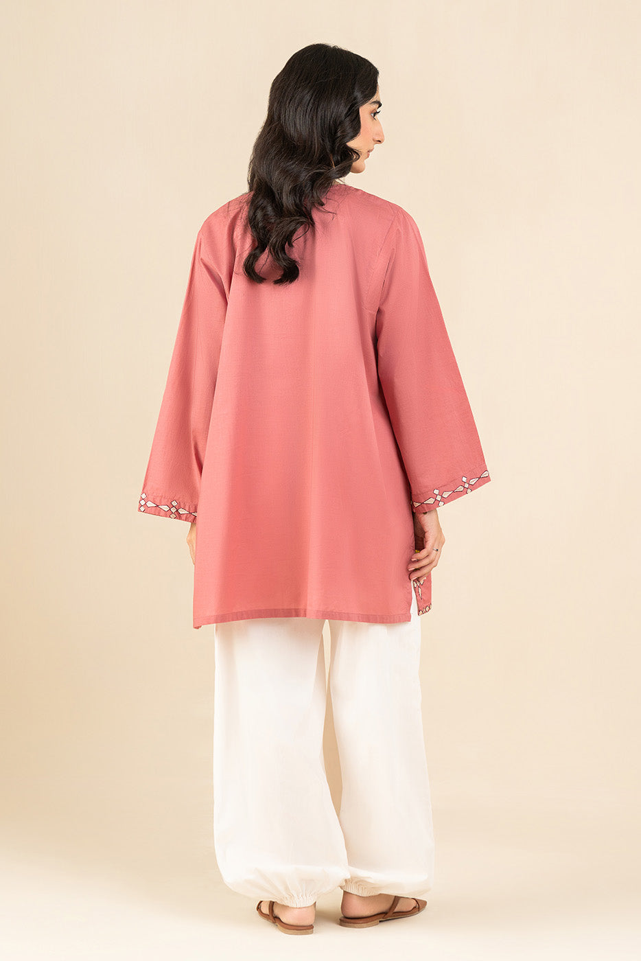 EMBROIDERED LAWN SHIRT (PRET)