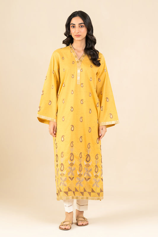 EMBROIDERED MULTI NEPS SHIRT (PRET)