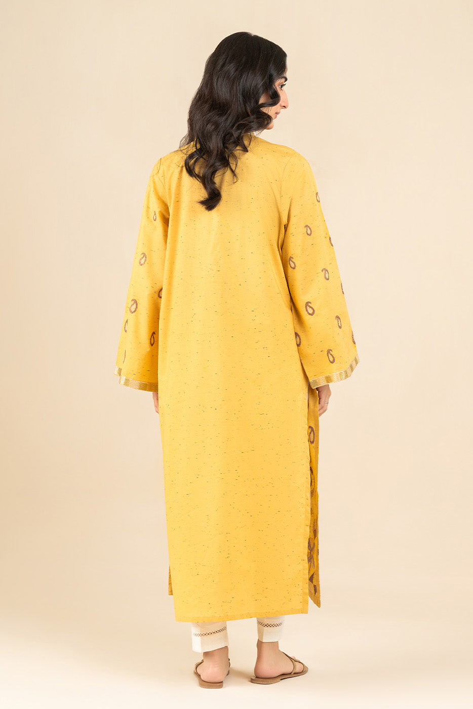 EMBROIDERED MULTI NEPS SHIRT (PRET)