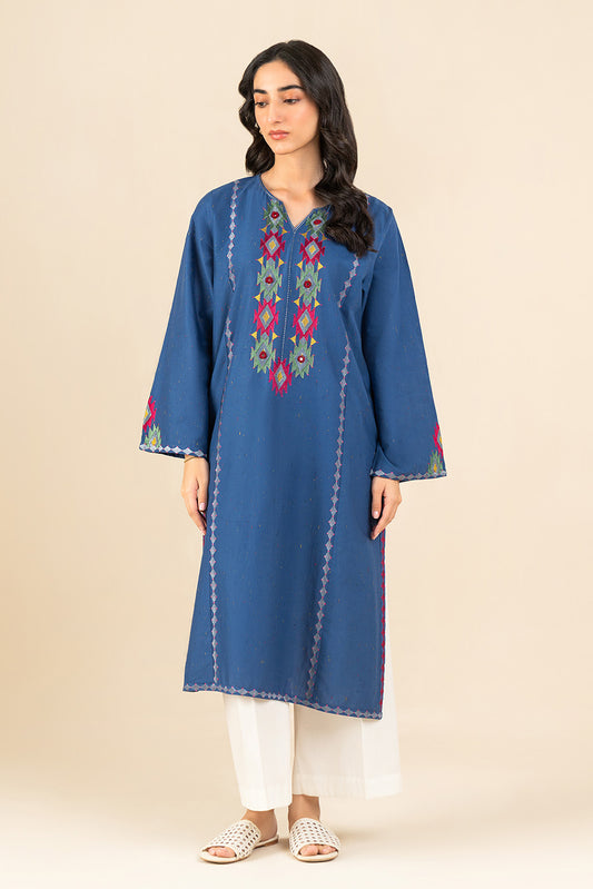 EMBROIDERED MULTI NEPS SHIRT (PRET)