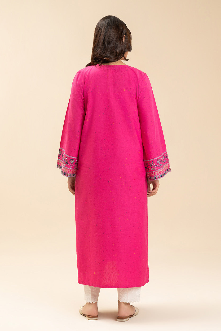 EMBROIDERED MULTI NEPS SHIRT (PRET)