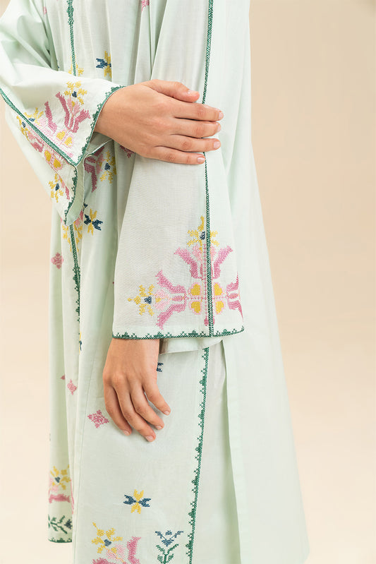2 PIECE EMBROIDERED LAWN SUIT (PRET)