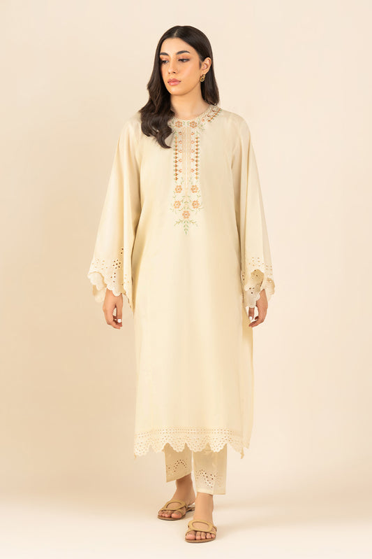 2 PIECE EMBROIDERED LAWN SUIT (PRET)
