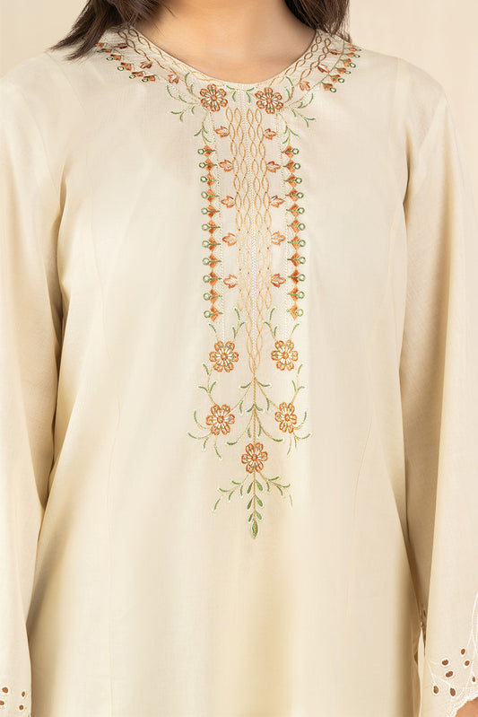 2 PIECE EMBROIDERED LAWN SUIT (PRET)