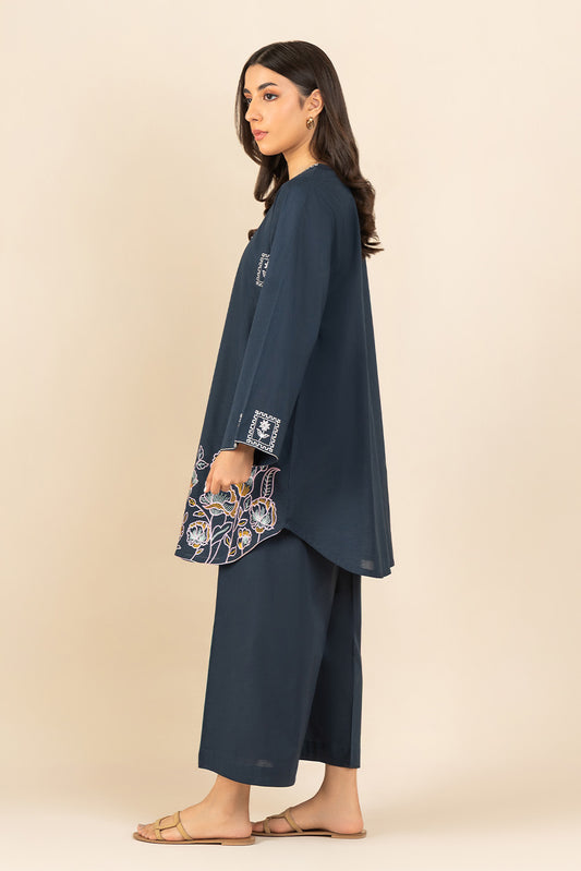 2 PIECE EMBROIDERED LAWN SUIT (PRET)