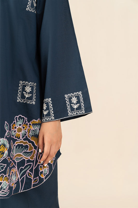 2 PIECE EMBROIDERED LAWN SUIT (PRET)