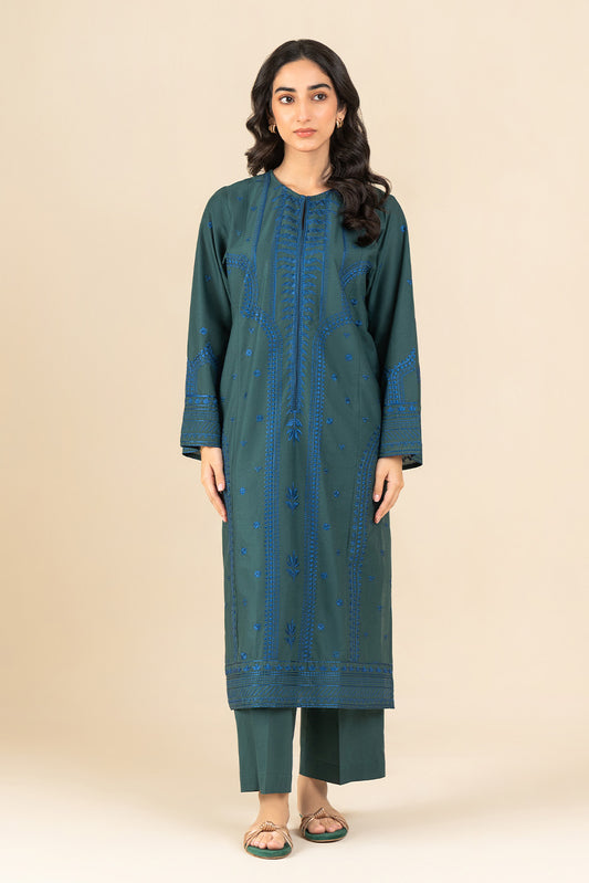 2 PIECE EMBROIDERED LAWN SUIT (PRET)
