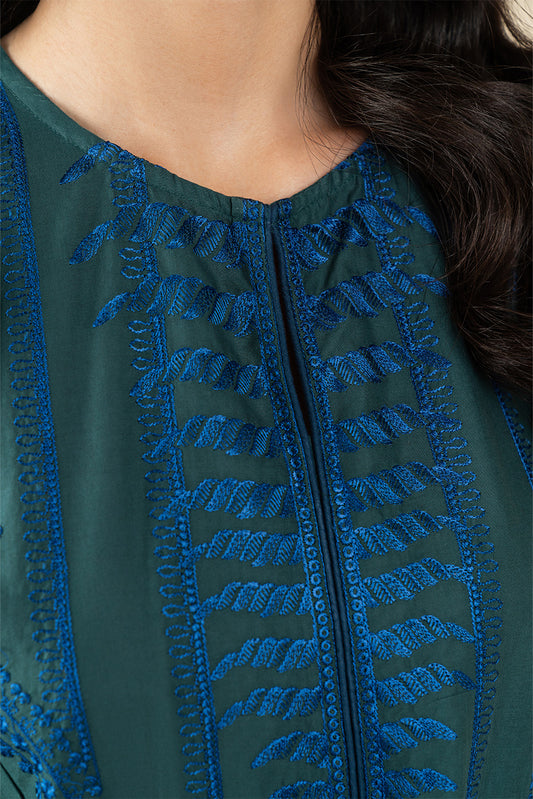 2 PIECE EMBROIDERED LAWN SUIT (PRET)