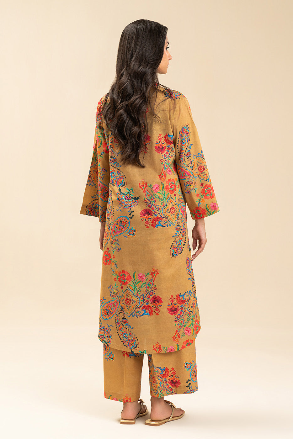 2 PIECE PRINTED DORIA LAWN SUIT (PRET)