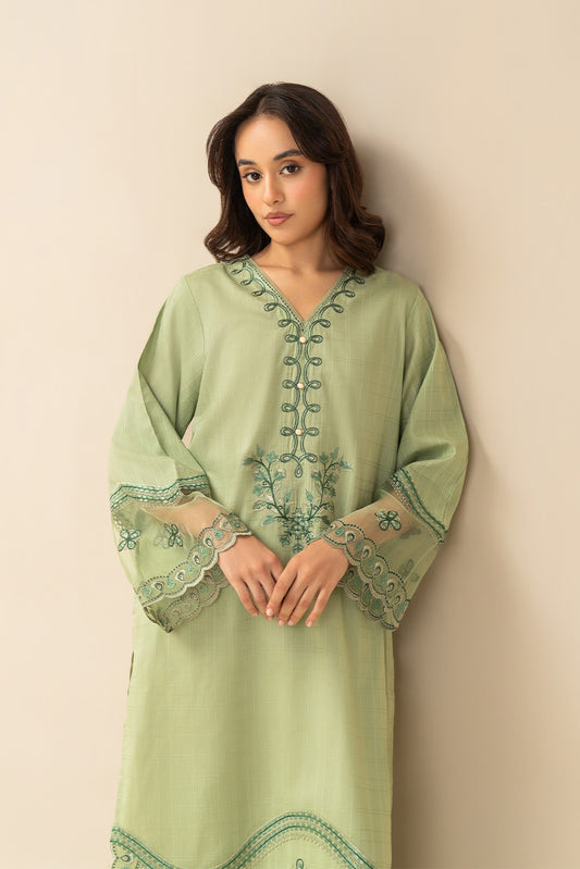 EMBROIDERED DORIA SHIRT (PRET)