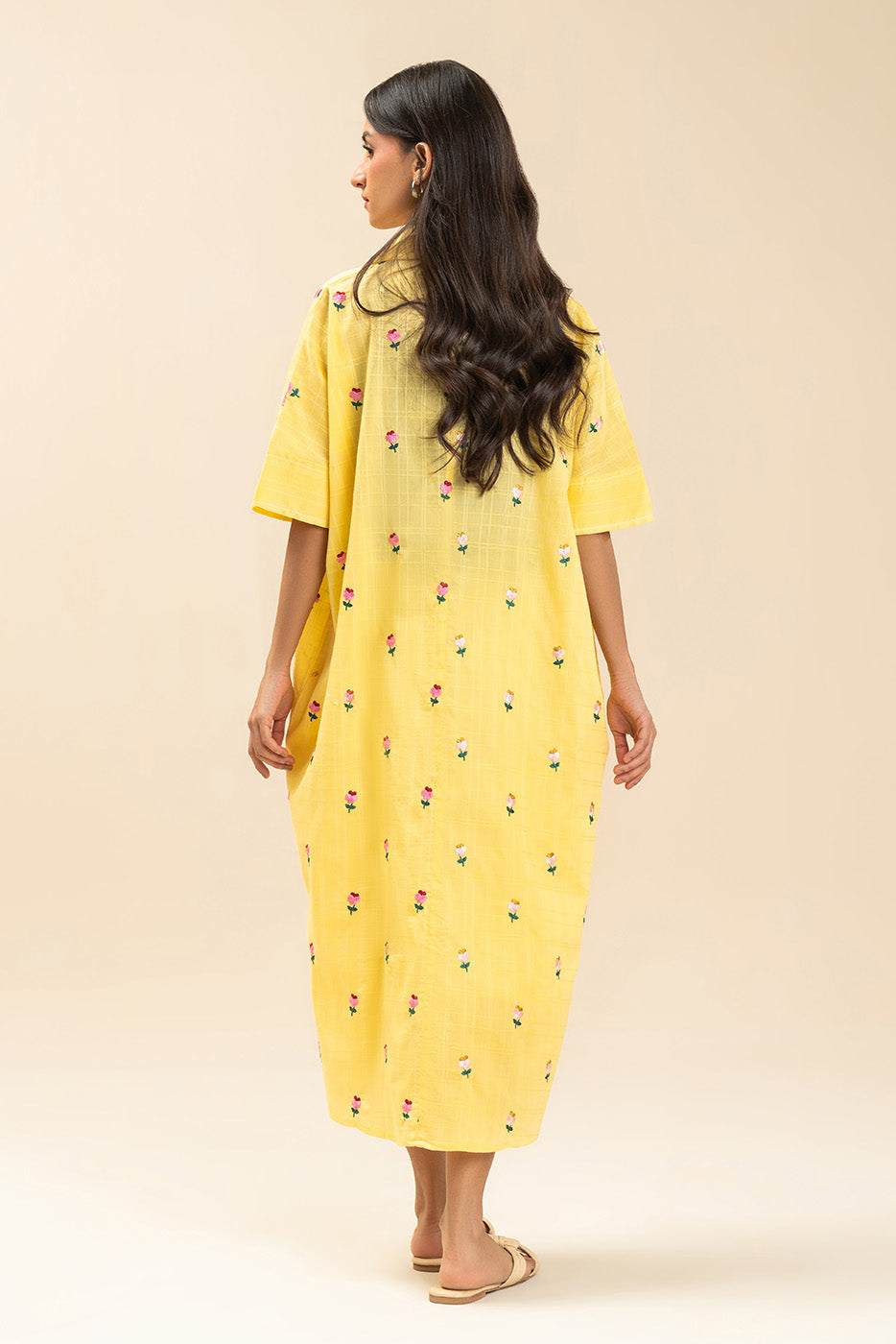 EMBROIDERED DORIA SHIRT (PRET)