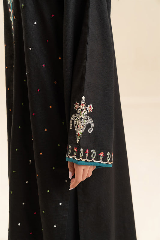 EMBROIDERED LUREX LAWN SHIRT (PRET)