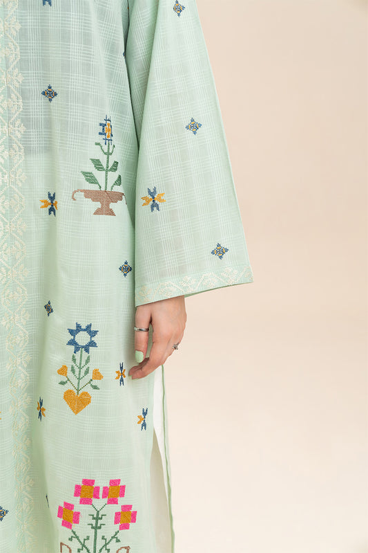 EMBROIDERED DORIA SHIRT (PRET)