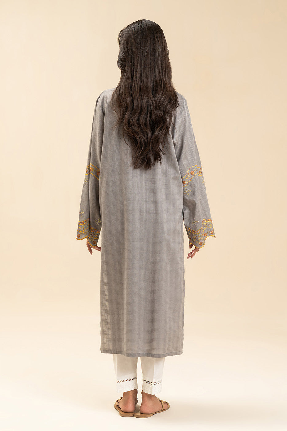 EMBROIDERED DORIA SHIRT (PRET)