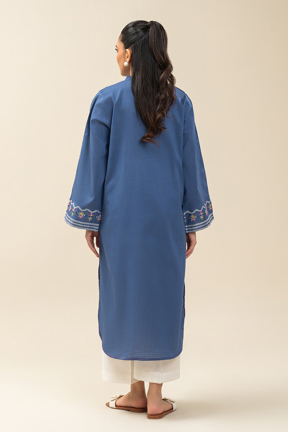 EMBROIDERED DORIA SHIRT (PRET)