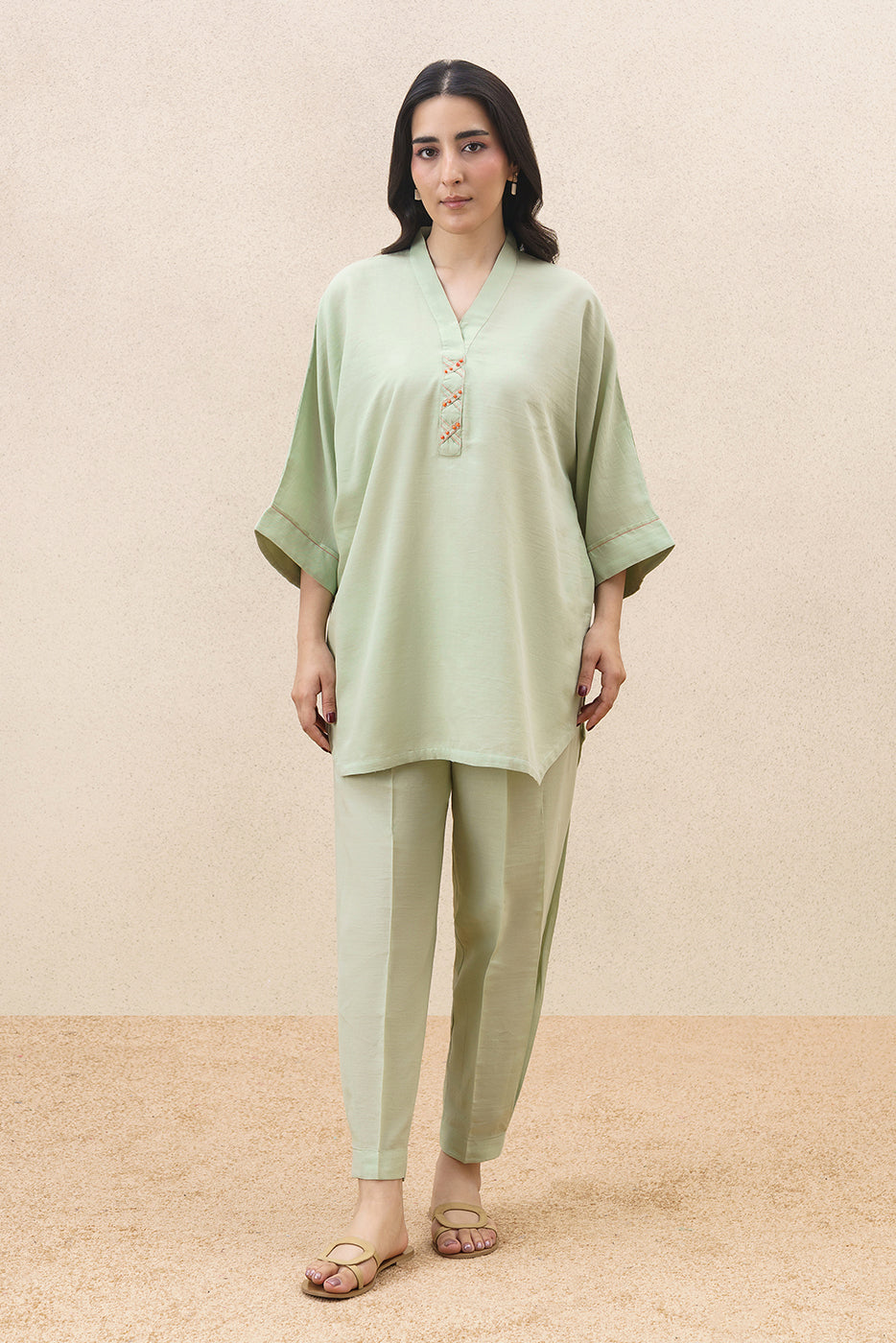 2 PIECE SOLID SUIT (PRET)