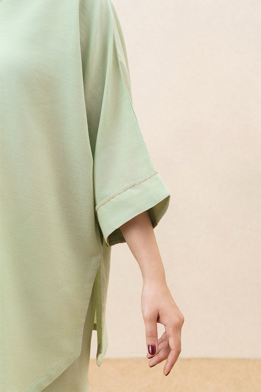 2 PIECE SOLID YARN DYED SUIT (PRET)
