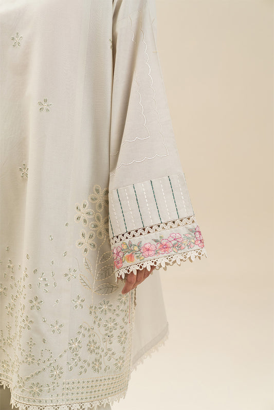 2 PIECE EMBROIDERED LAWN SUIT-BEIGE ATELIER (UNSTITCHED)