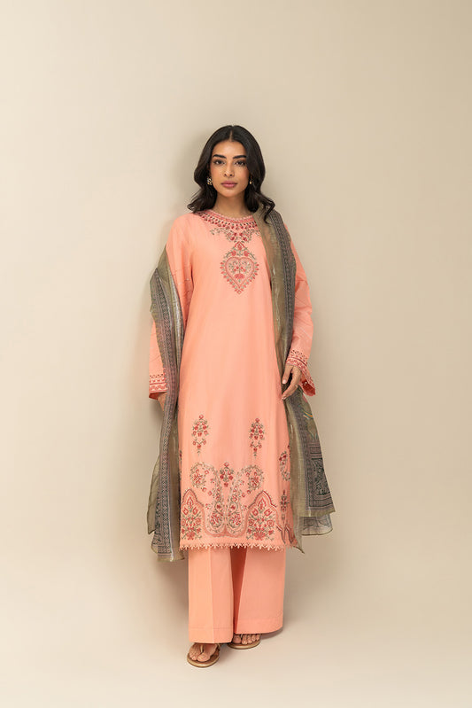 3 PIECE EMBROIDERED LAWN SUIT-ROYAL FANTASIA (UNSTITCHED)