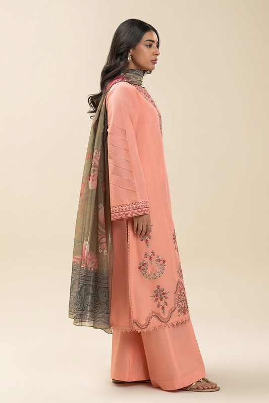 3 PIECE EMBROIDERED LAWN SUIT-ROYAL FANTASIA (UNSTITCHED)