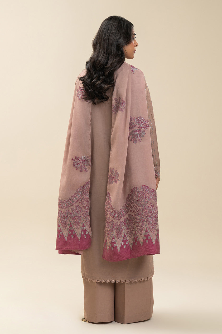 3 PIECE EMBROIDERED LAWN SUIT-DEW WHISPER (UNSTITCHED)