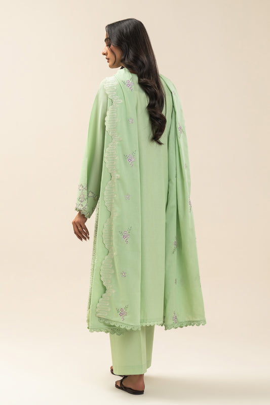 3 PIECE EMBROIDERED LAWN SUIT-SPRING BLOOM (UNSTITCHED)