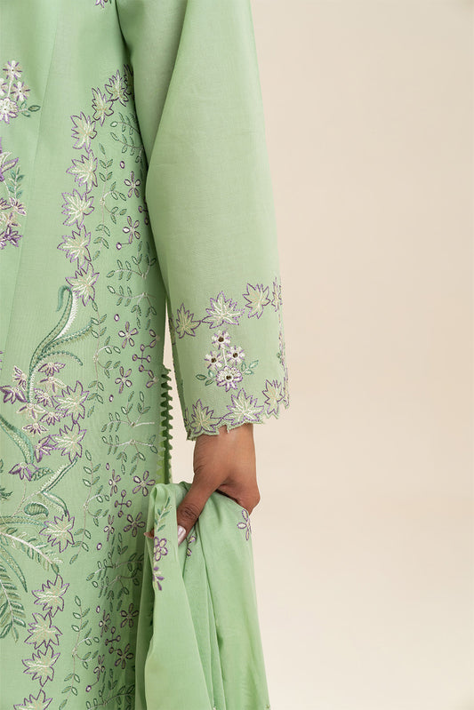 3 PIECE EMBROIDERED LAWN SUIT-SPRING BLOOM (UNSTITCHED)