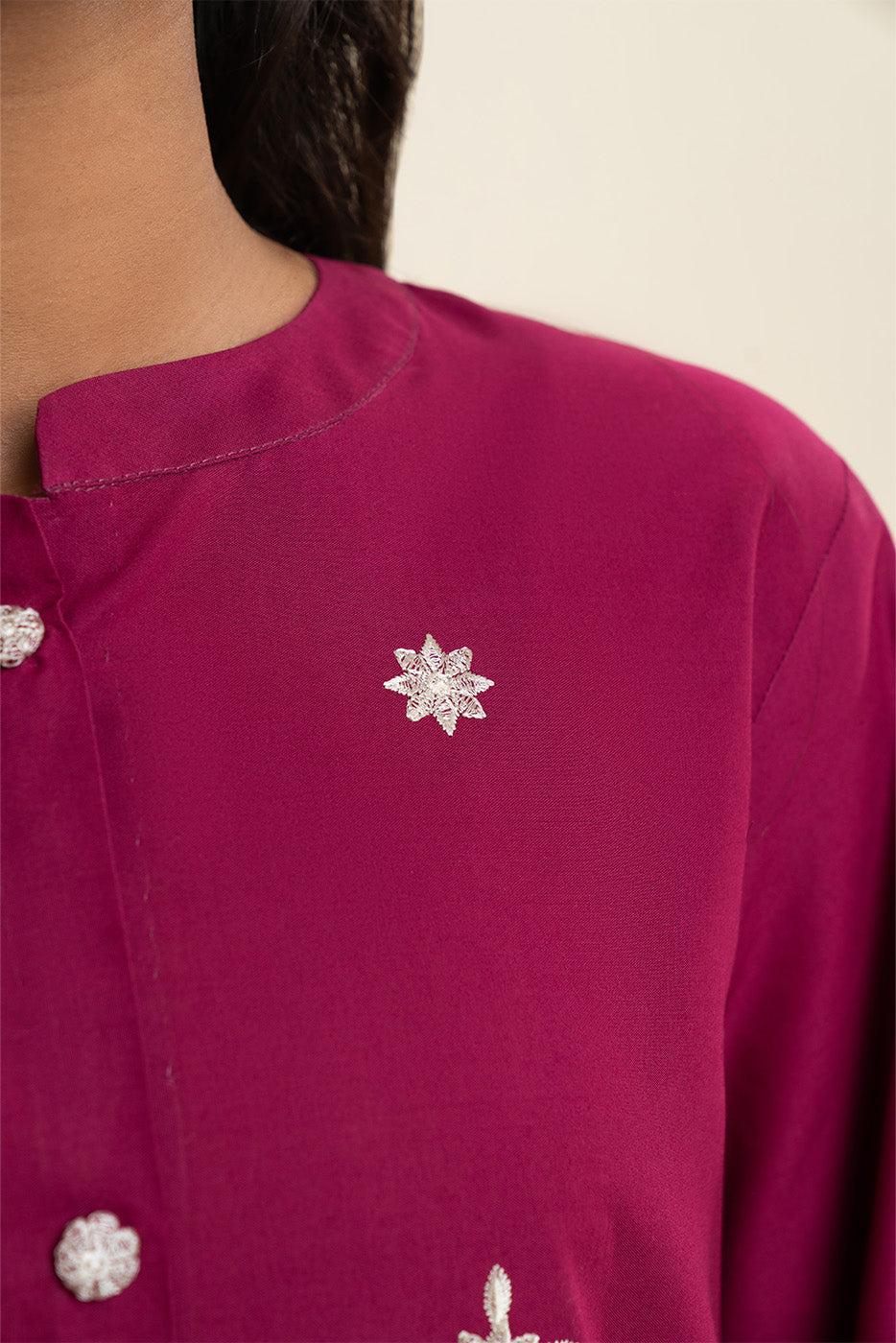 2 PIECE EMBROIDERED LAWN SUIT-CRIMSON RECLUSE (UNSTITCHED)