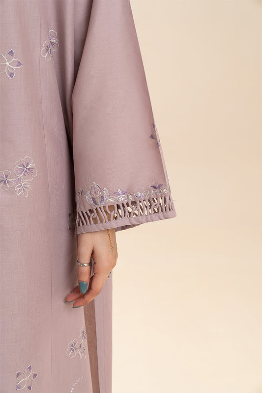 2 PIECE EMBROIDERED LAWN SUIT-THISTLE GRAIN (UNSTITCHED)