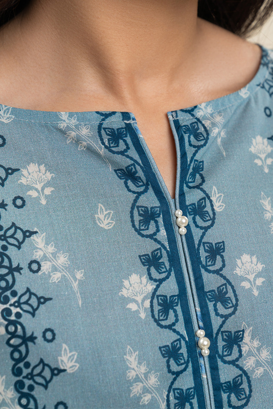 3 PIECE PRINTED LAWN SUIT-WHISPY WONDER (UNSTITCHED)