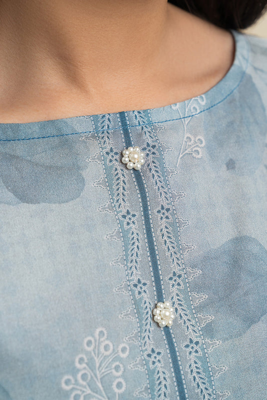 3 PIECE PRINTED LAWN SUIT-LAPIS HILL (UNSTITCHED)