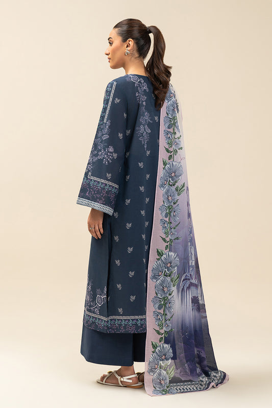 3 PIECE PRINTED LAWN SUIT-AEGEAN DREAM (UNSTITCHED)