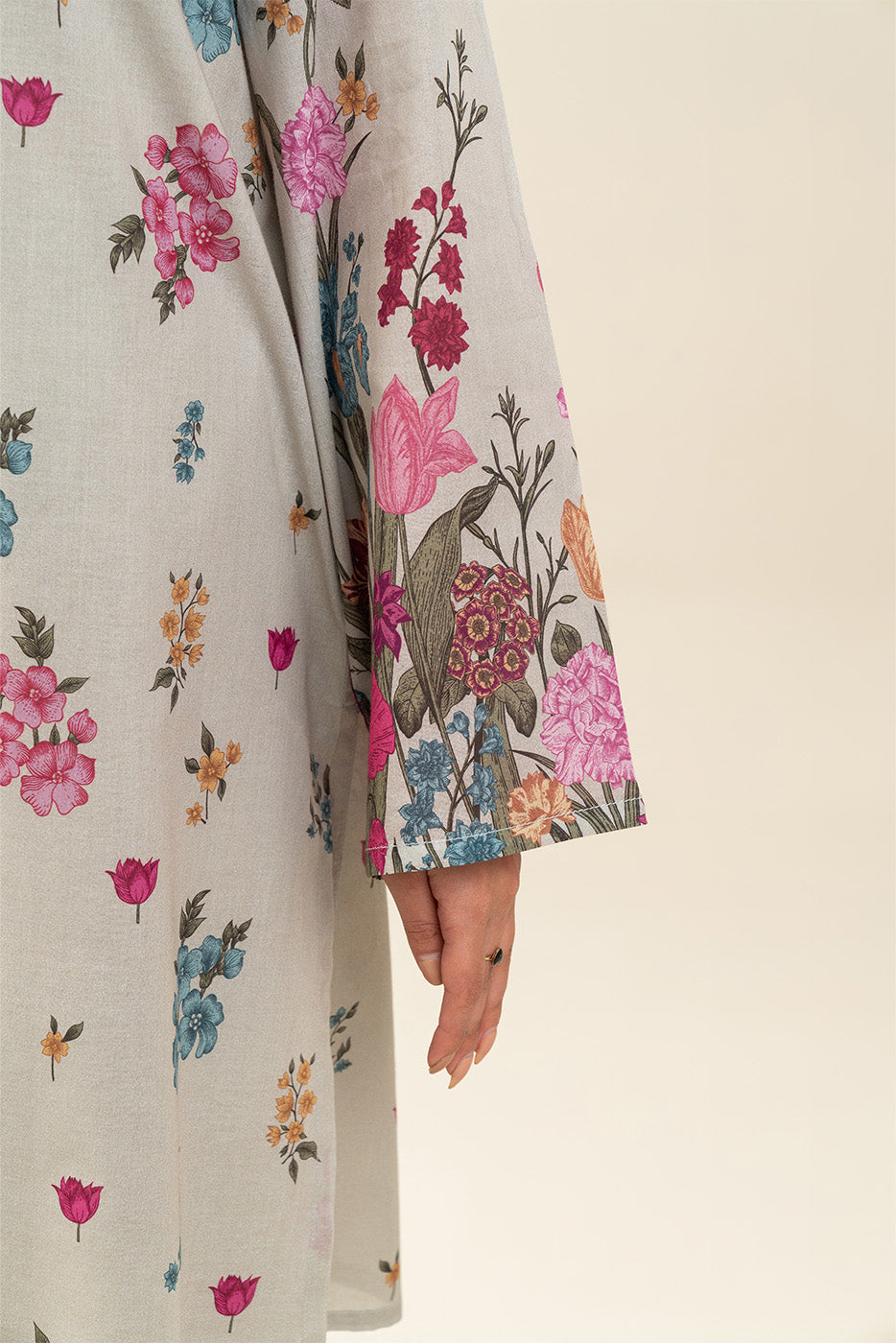 3 PIECE PRINTED LAWN SUIT-CANDY DOMINION (UNSTITCHED)