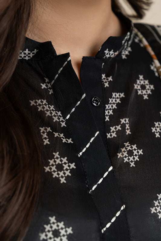 3 PIECE PRINTED LAWN SUIT-NOOR MAZE (UNSTITCHED)