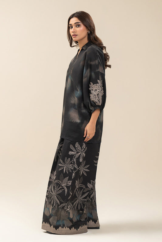 2 PIECE EMBROIDERED LAWN SUIT-FLORAL REVERIE SUIT (UNSTITCHED)