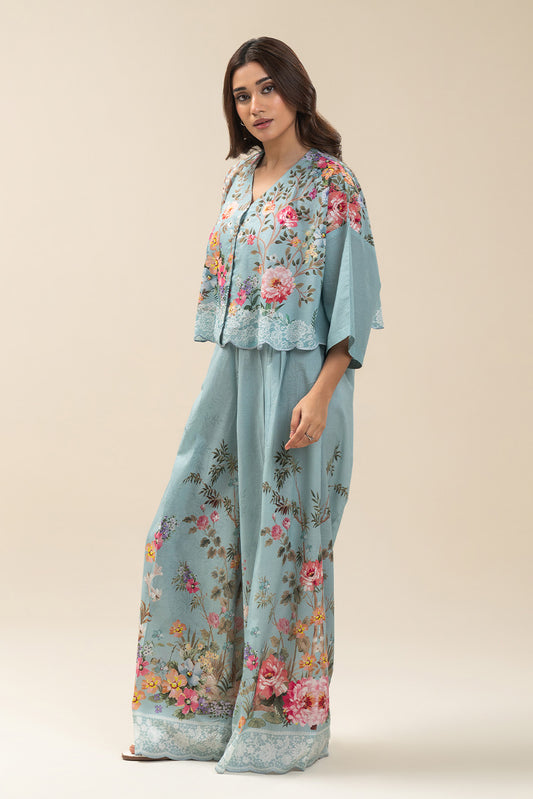 2 PIECE PRINTED LAWN SUIT-FLORA DREAM SUIT
