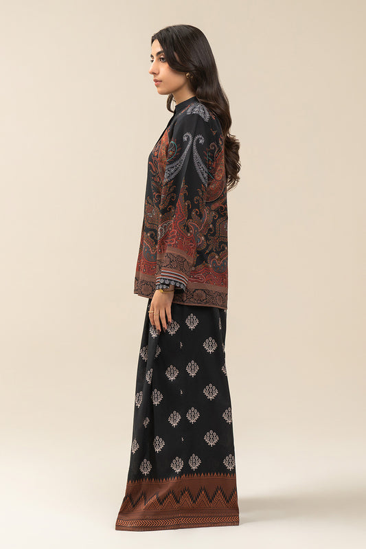 2 PIECE PRINTED LAWN SUIT-ROYAL PAISLAY (UNSTITCHED)