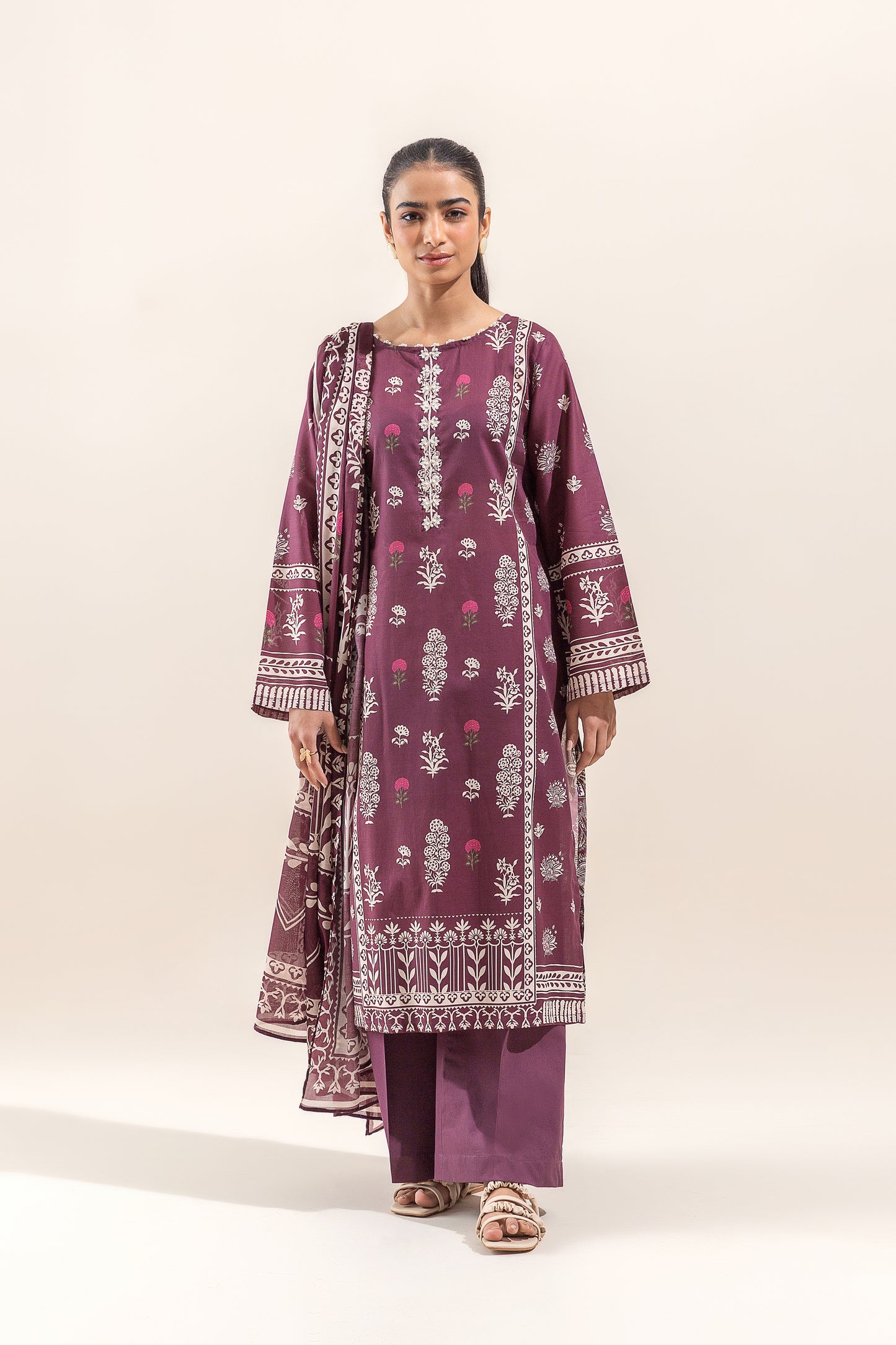 3 PIECE PRINTED LAWN SUITS