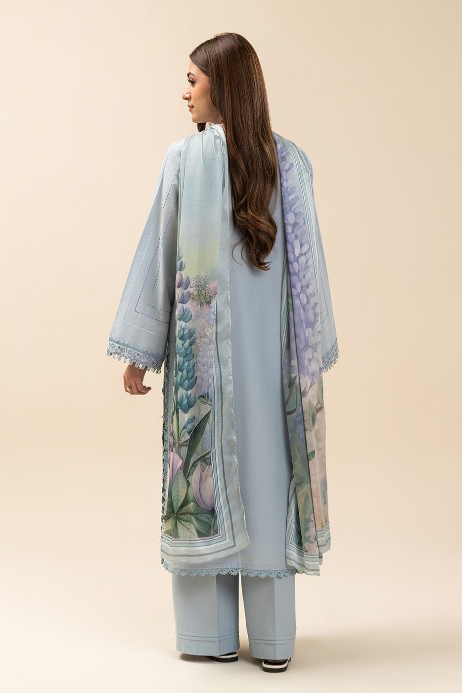 2 PIECE EMBROIDERED LAWN SUIT-MORNING DEW (UNSTITCHED)