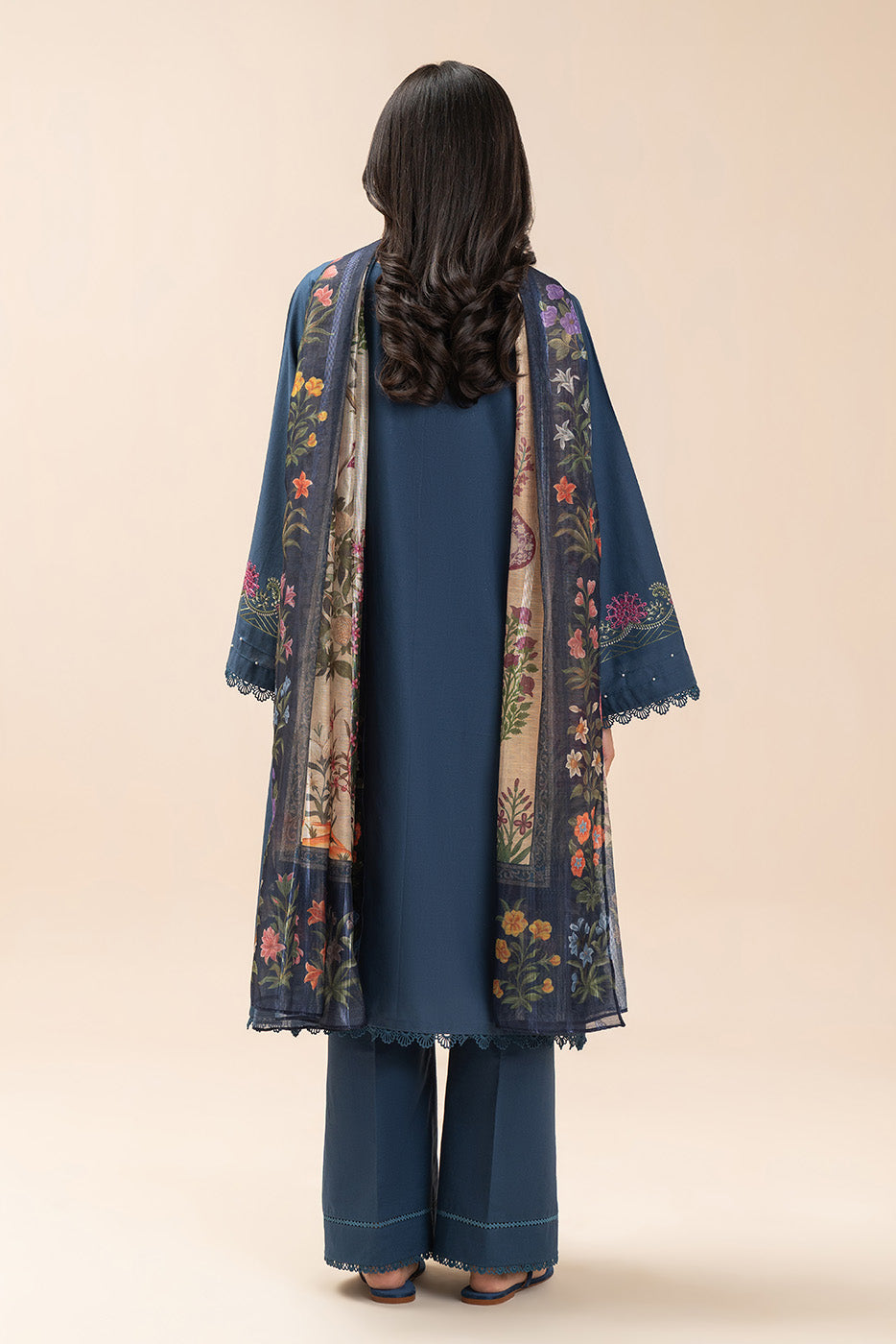 3 PIECE EMBROIDERED LAWN SUIT-ENCHANTED (UNSTITCHED)