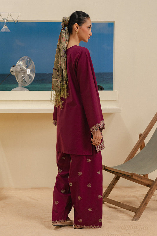 2 PIECE EMBROIDERED LAWN SUIT-FOLKLORE (UNSTITCHED)