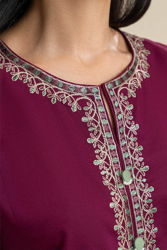 2 PIECE EMBROIDERED LAWN SUIT-FOLKLORE (UNSTITCHED)