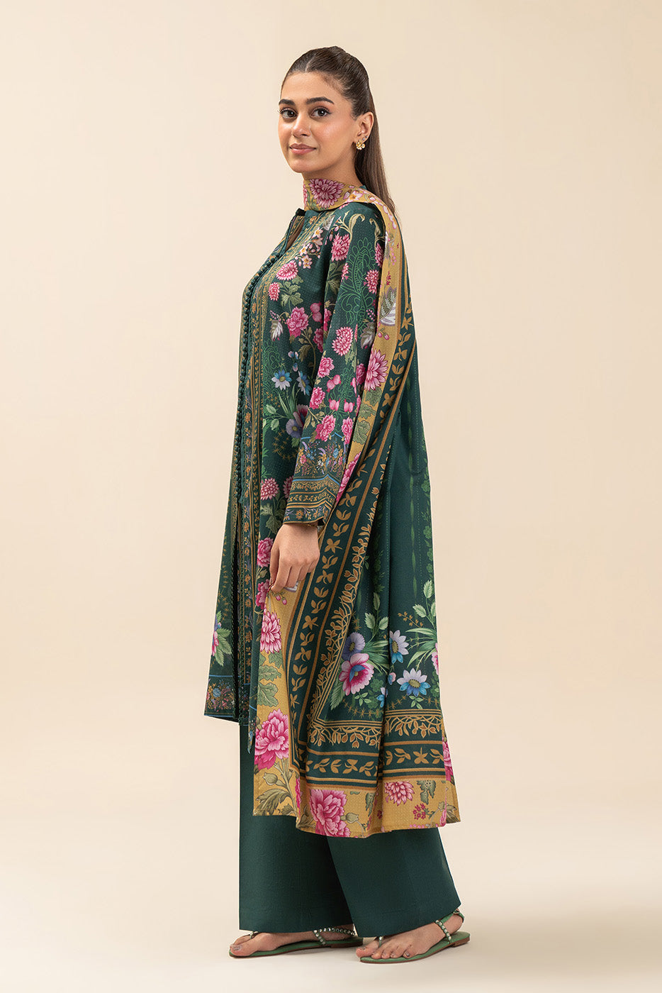 3 PIECE PRINTED LAWN SUIT-MYSTIQUE MUSE (UNSTITCHED)
