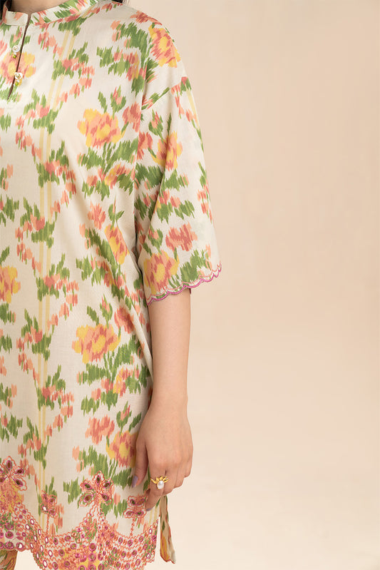 2 PIECE EMBROIDERED LAWN SUIT-INFLORESCENCE (UNSTITCHED)