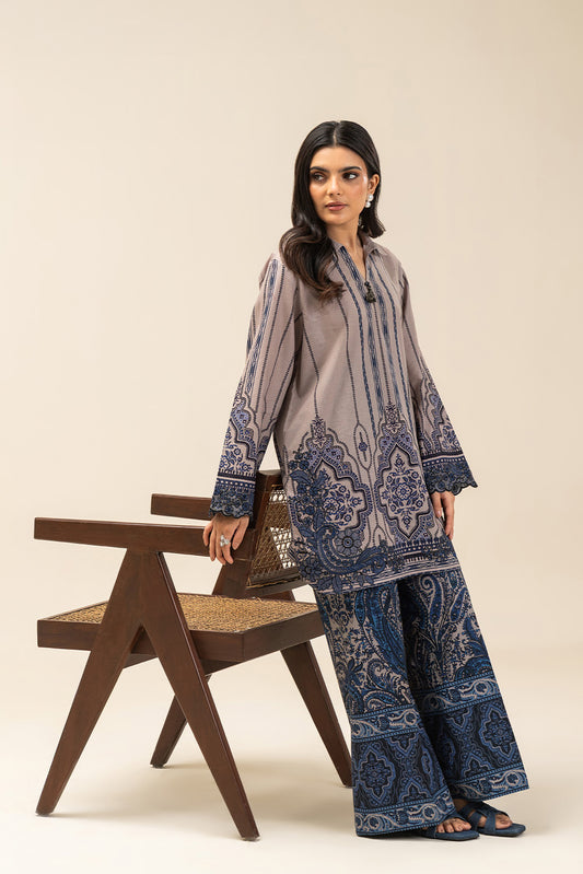 2 PIECE EMBROIDERED LAWN SUIT-DEEP DIVE (UNSTITCHED) price in Pakistan
