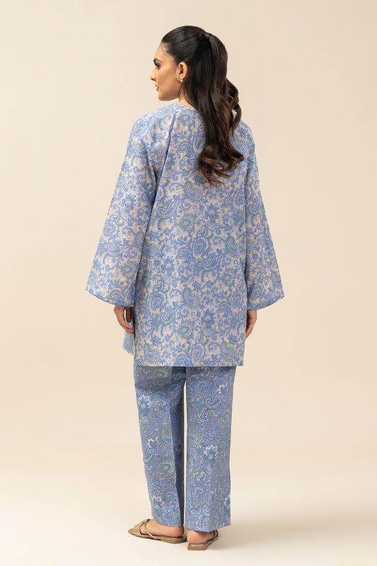 2 PIECE EMBROIDERED LAWN SUIT-SNOW SYMPHONY (UNSTITCHED)
