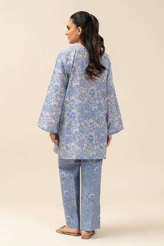 2 PIECE EMBROIDERED LAWN SUIT-SNOW SYMPHONY (UNSTITCHED)