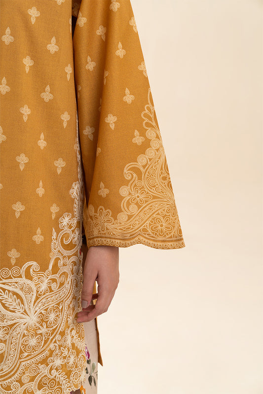 2 PIECE EMBROIDERED LAWN SUIT-BLOOMING GLAZE (UNSTITCHED)