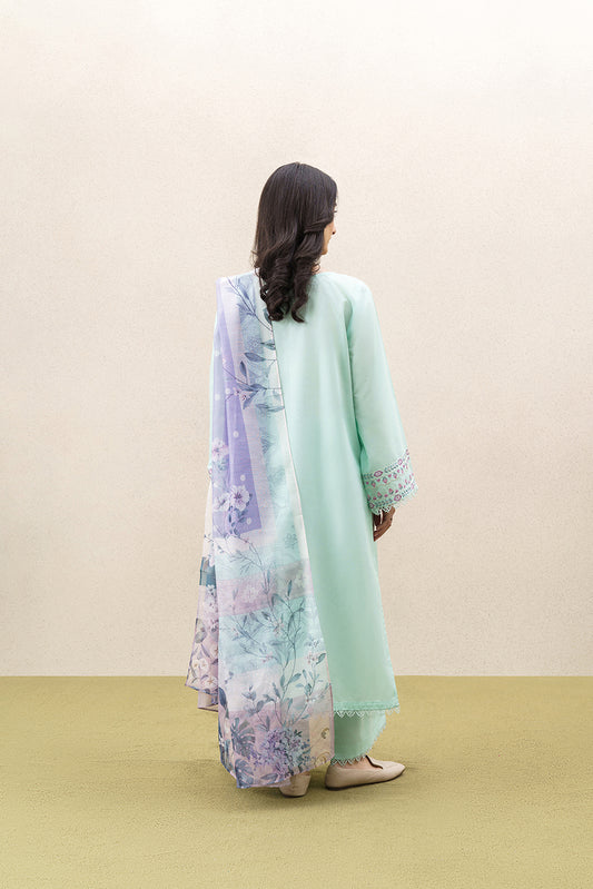 3 PIECE EMBROIDERED LAWN SUIT-SERENE PETAL (UNSTITCHED)