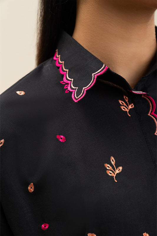 2 PIECE EMBROIDERED LAWN SUIT-VERDANT SPRAY (UNSTITCHED)